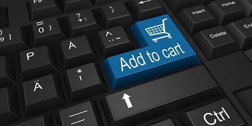 Add to cart button for eCommerce