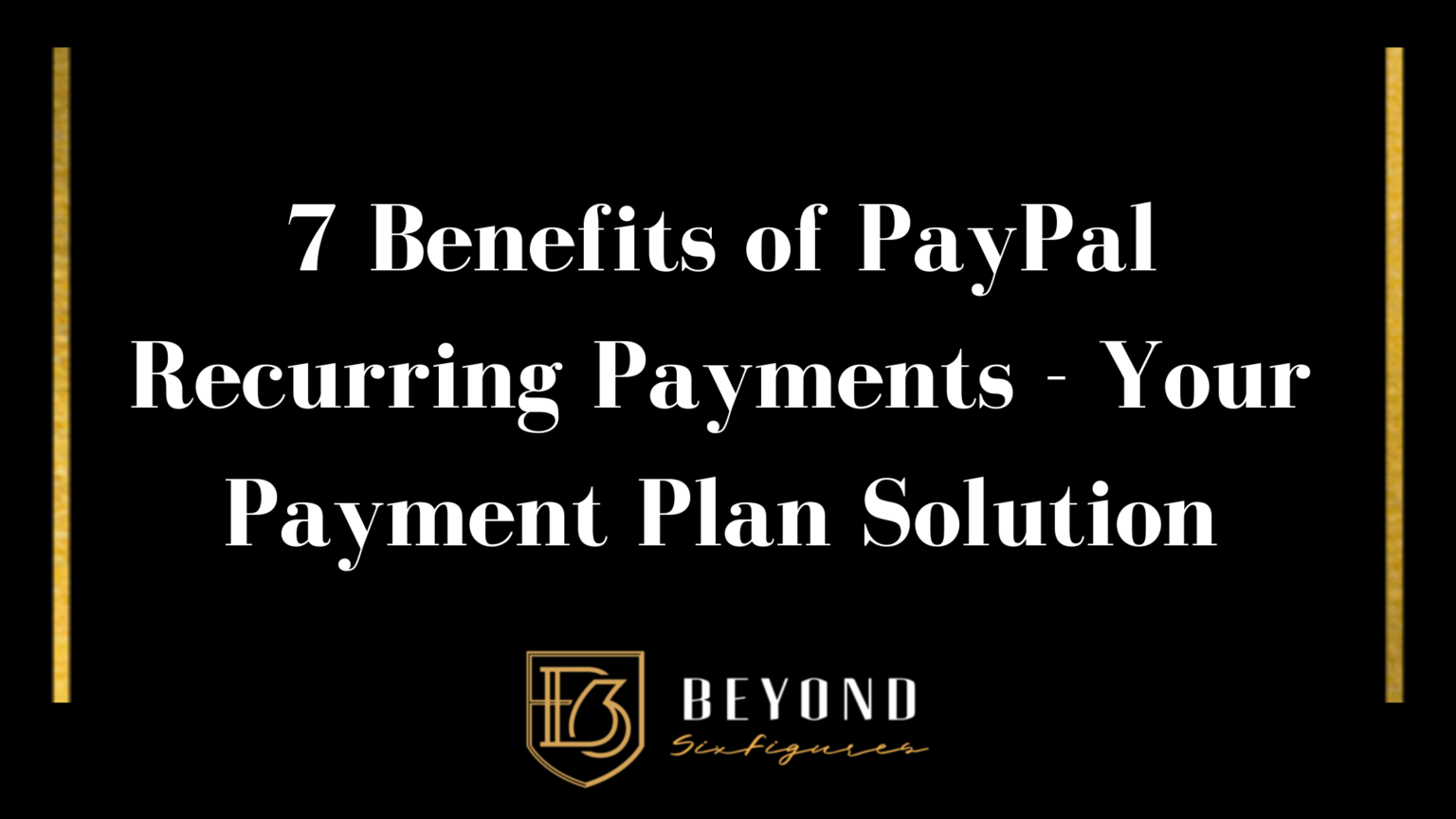 stop recurring payments on paypal