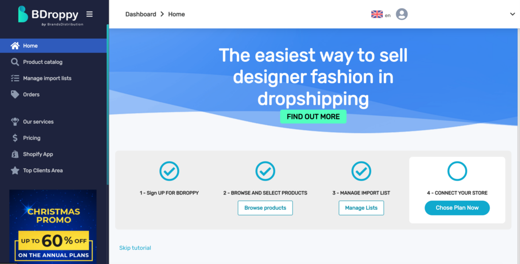 A review of BDroppy, the fashion dropshipping platform