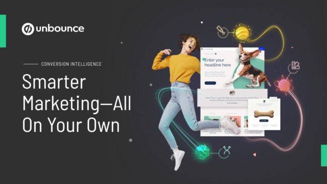 Unbounce hompage